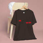 T-Shirt — "Me  My Dog" Minimalist Paw & Hand Illustration