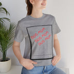 Dog Mom Graphic Tee — 'Dog Mom Dog Mom Dog Mom' Casual Pet Lover T-Shirt
