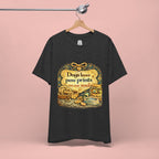 Dogs Leave Paw Prints Tee – Vintage Pet Lover T‑Shirt