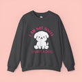 Dog Lover Crewneck Sweatshirt — “I Am Not Single I Have a Dog” Cute Puppy Pullover