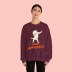 Crewneck Sweatshirt - 'Mom Approved' Dabbing Dog Cute Graphic