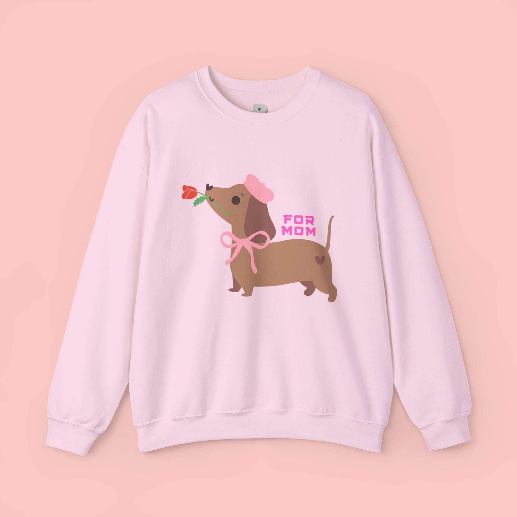 Dachshund 'For Mom' Crewneck Sweatshirt – Cute Dog Mom Gift