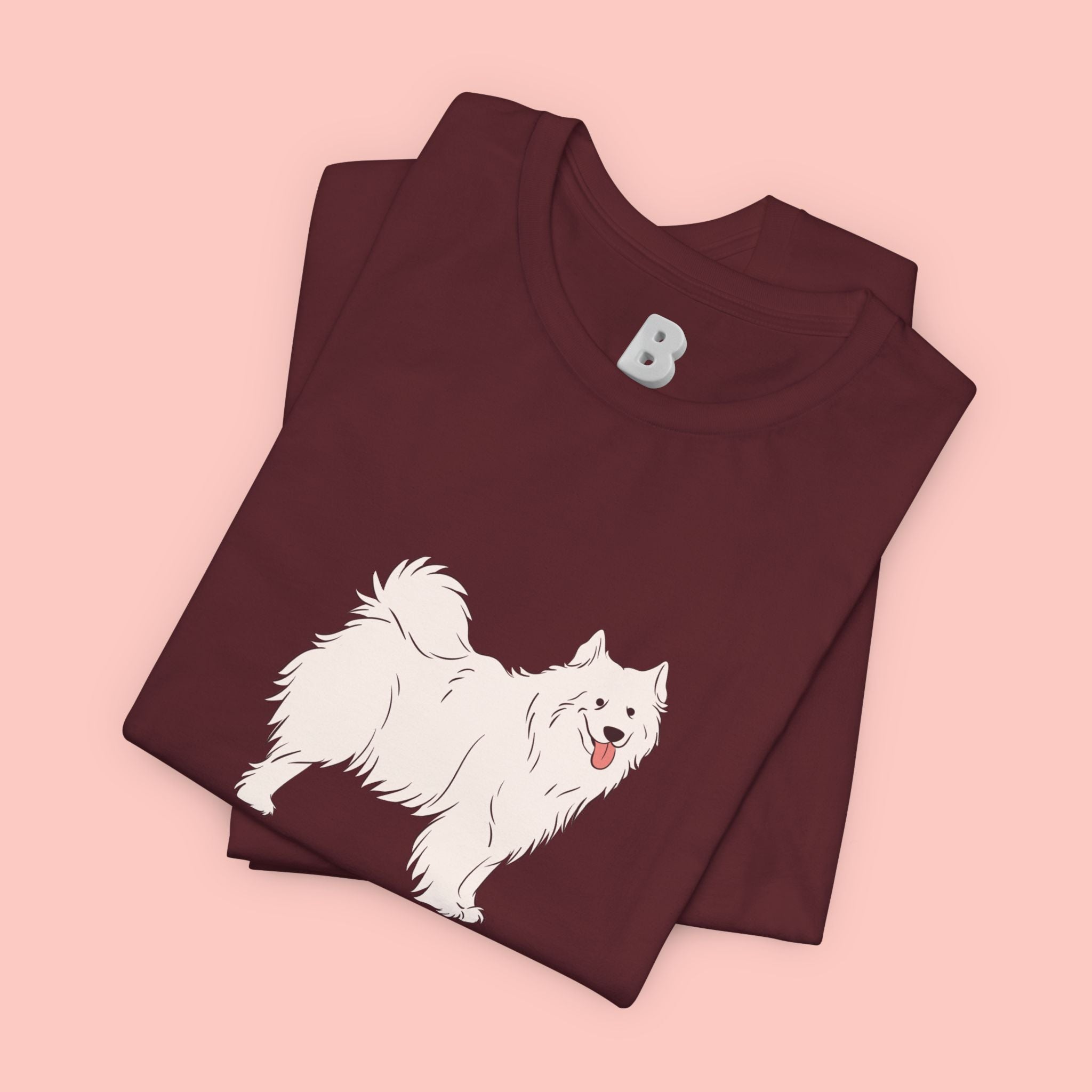 My Cute Paw Samoyed T‑Shirt — Cute Dog Graphic Tee for Pet Lovers