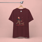 Walk With Your Dog Tee — Cute Dog Walking Graphic T-Shirt