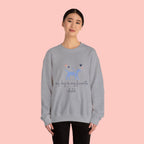 Dog Lover Crewneck Sweatshirt - "My Dog Is My Favorite Child" Graphic