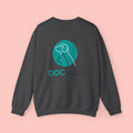 Dog Mom Crewneck Sweatshirt — Proud To Be Dog Mom Graphic