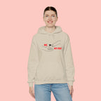 Dog Lover Hoodie - "Me  My Dog" Minimalist Paw Heart Sweatshirt