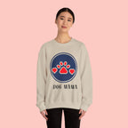 Dog Mama Crewneck Sweatshirt — Cute Paw Print Graphic for Dog Lovers