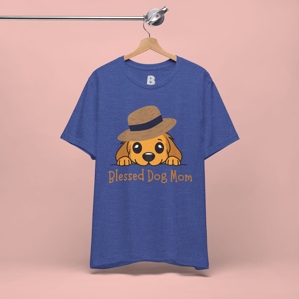 Blessed Dog Mom T-Shirt — Cute Puppy Graphic Tee for Dog Lovers