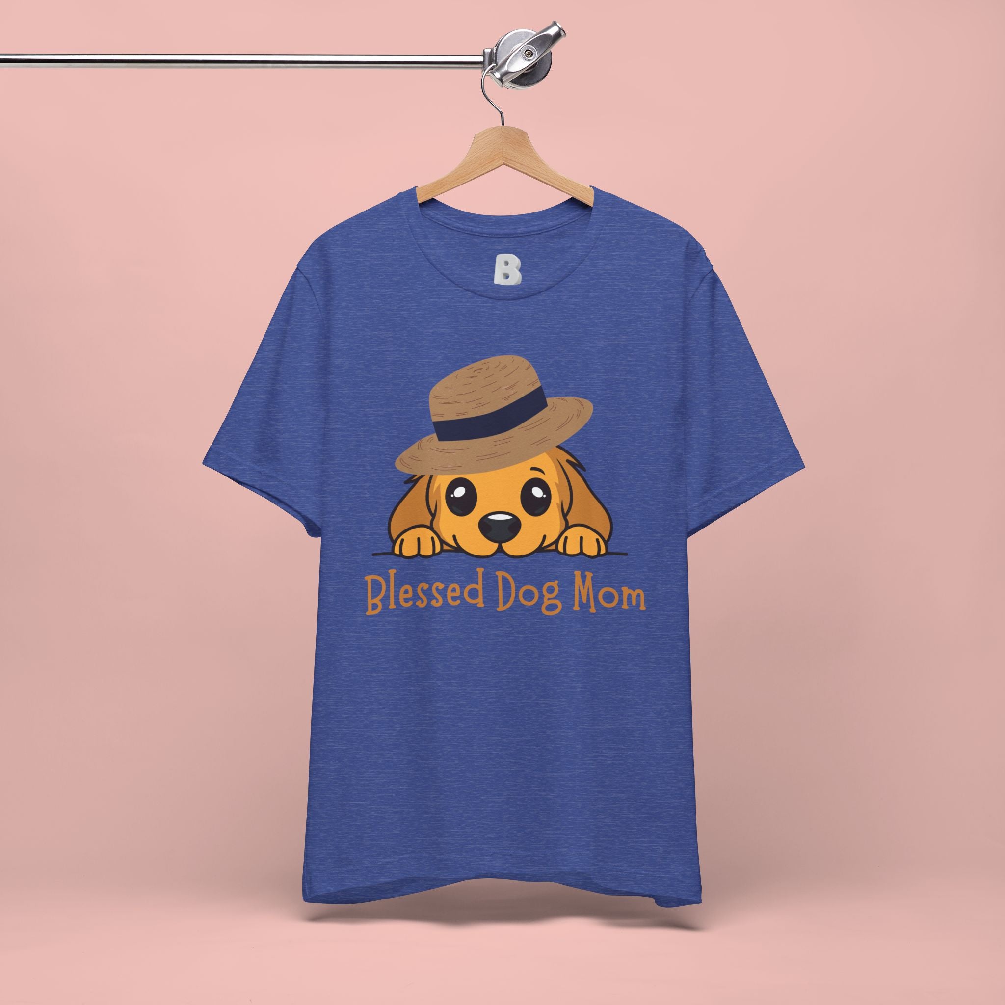 Blessed Dog Mom T-Shirt — Cute Puppy Graphic Tee for Dog Lovers