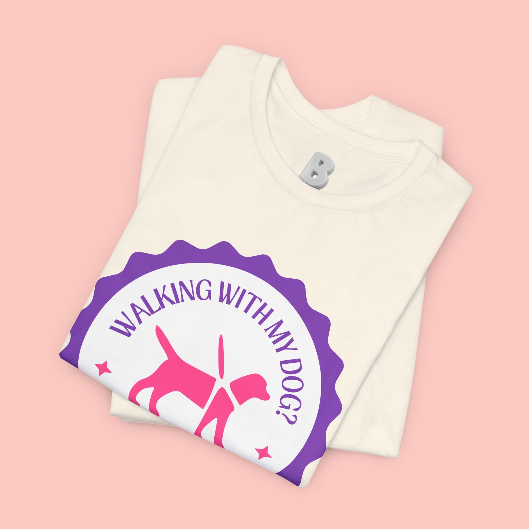Walking With My Dogs T‑Shirt — "Can't Say No" Dog Lover Tee