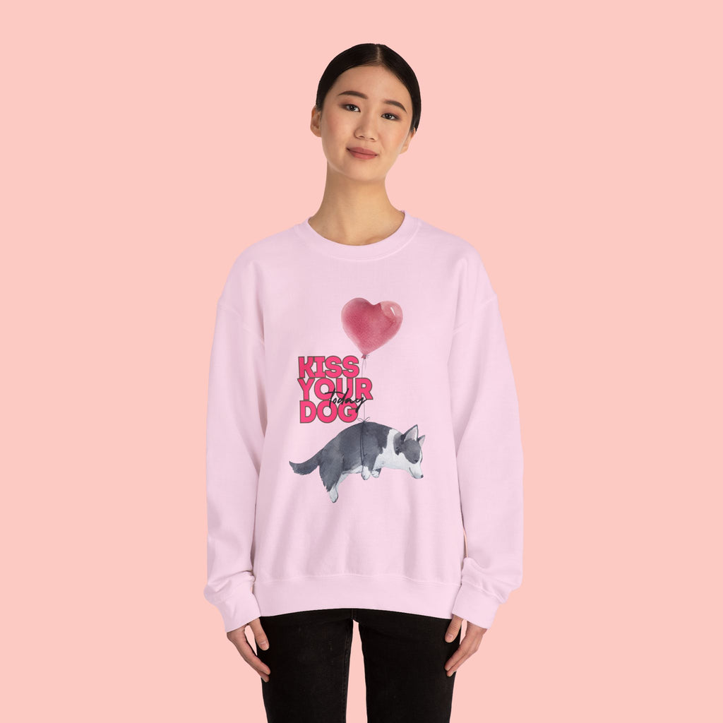Kiss Your Dog Crewneck Sweatshirt