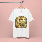 A Dog Is Family T-Shirt - Vintage Pet Lover Tee