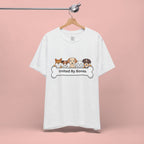 Dog Lover T‑Shirt — "United By Bones" Cute Cartoon Dogs Tee