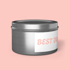Tin Candle — "Best Dog Mom Ever" Scented Tin Candle | Gift for Dog Lovers