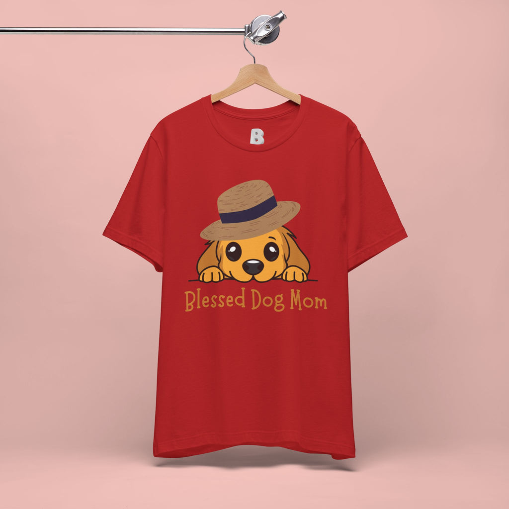 Blessed Dog Mom T-Shirt — Cute Puppy Graphic Tee for Dog Lovers