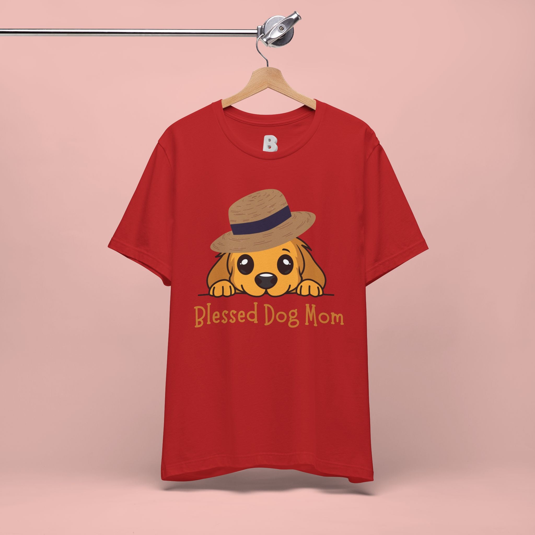 Blessed Dog Mom T-Shirt — Cute Puppy Graphic Tee for Dog Lovers