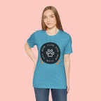 Dog Mom Club T-Shirt — Paw Print Graphic Tee for Pet Lovers