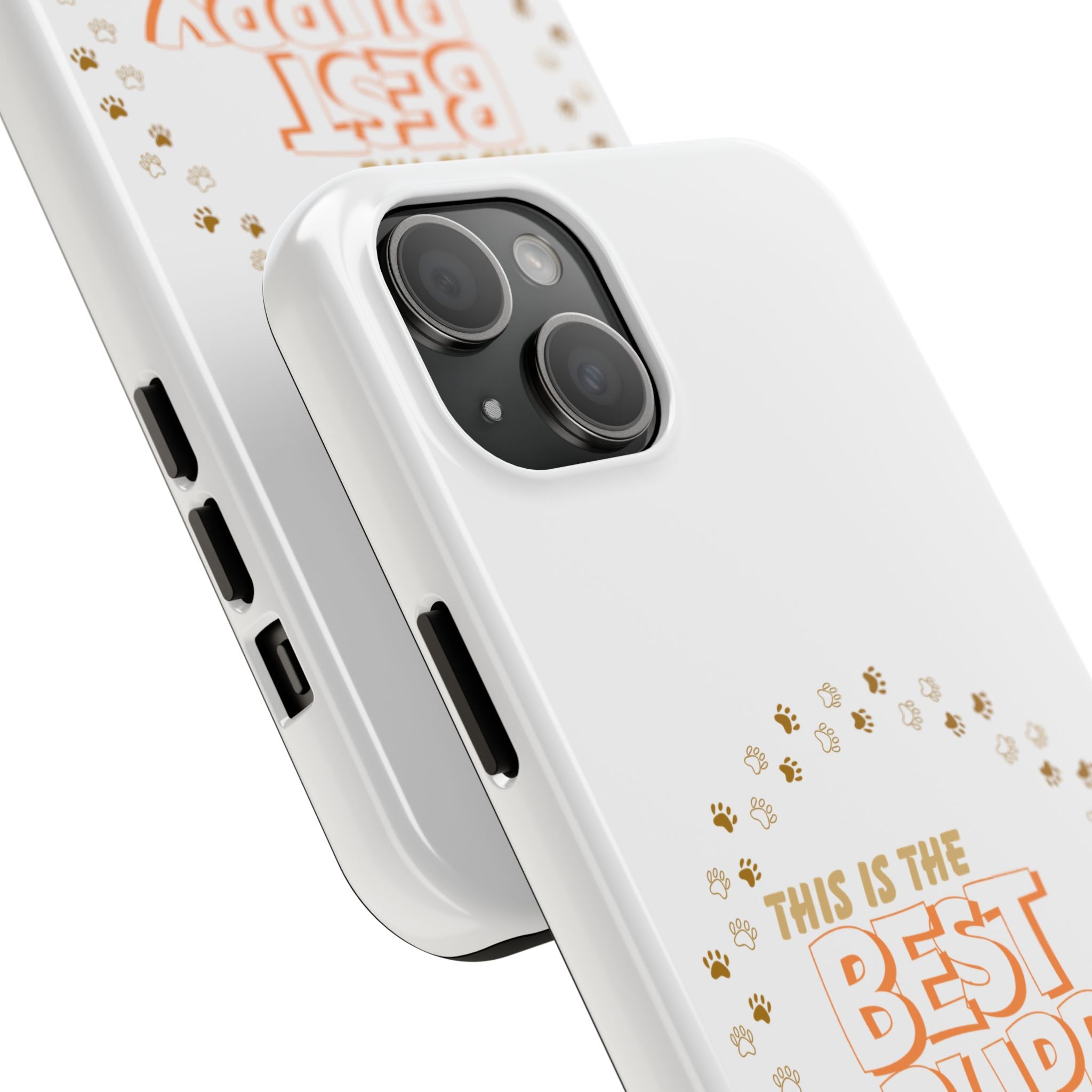 Best Puppy Phone Case — Cute Paw Print Tough Phone Case