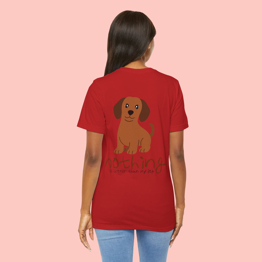 Dachshund Dog Tee — “Nothing Is Sweeter Than My Dog” Graphic T-Shirt
