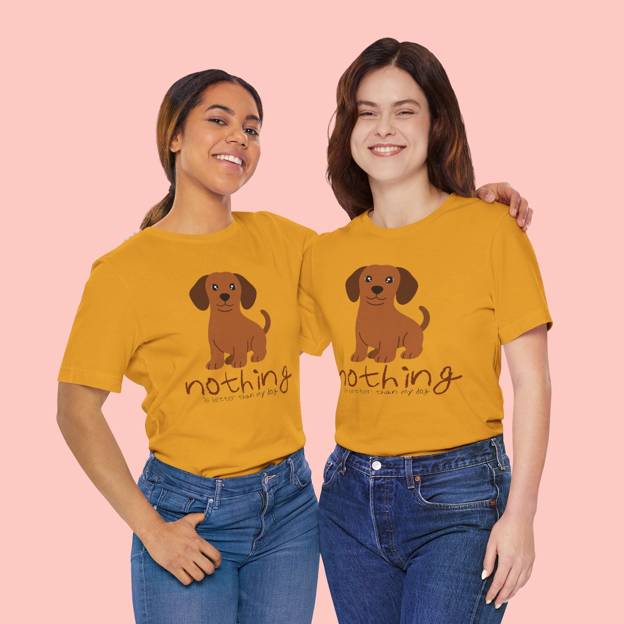 Dachshund Puppy Tee — "Nothing Better Than My Dog" Cute Dog Lover T-Shirt