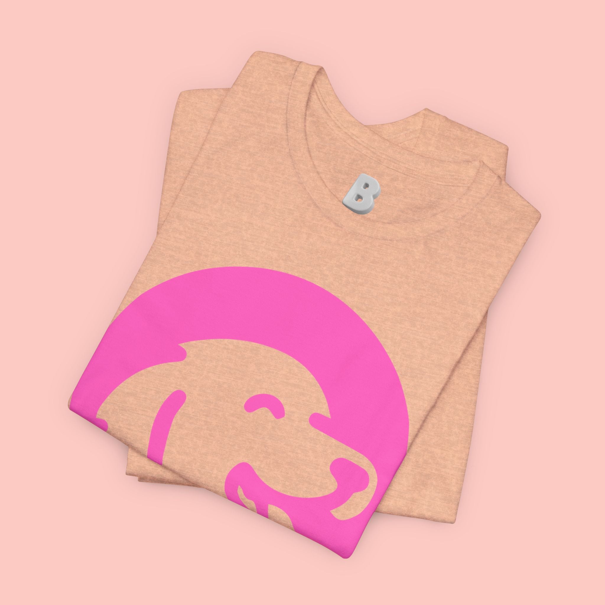 All Smiles Mom's Rules T-Shirt — Cute Pink Dog Graphic Tee for Moms & Pet Lovers