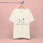 Proud Dog Mom T-Shirt — Cute Paw Print Dog Mom Tee