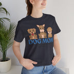 Dog Mom Tee — "Dog Mom: It Is Not A Hobby, It Is A Lifestyle" Cute Puppy Graphic T‑Shirt