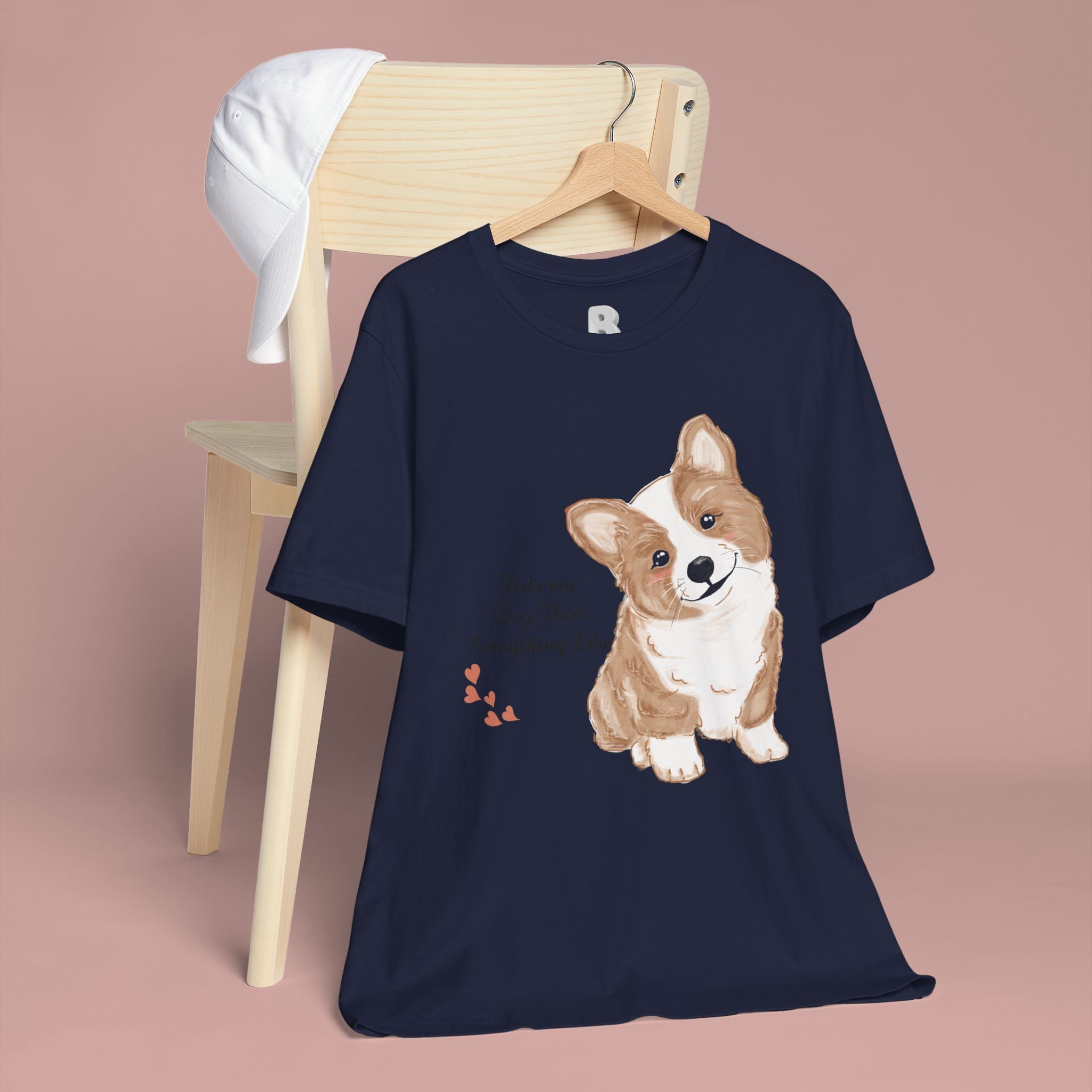 Corgi Love T-Shirt — "This my dog, then everything else" Cute Pet Tee