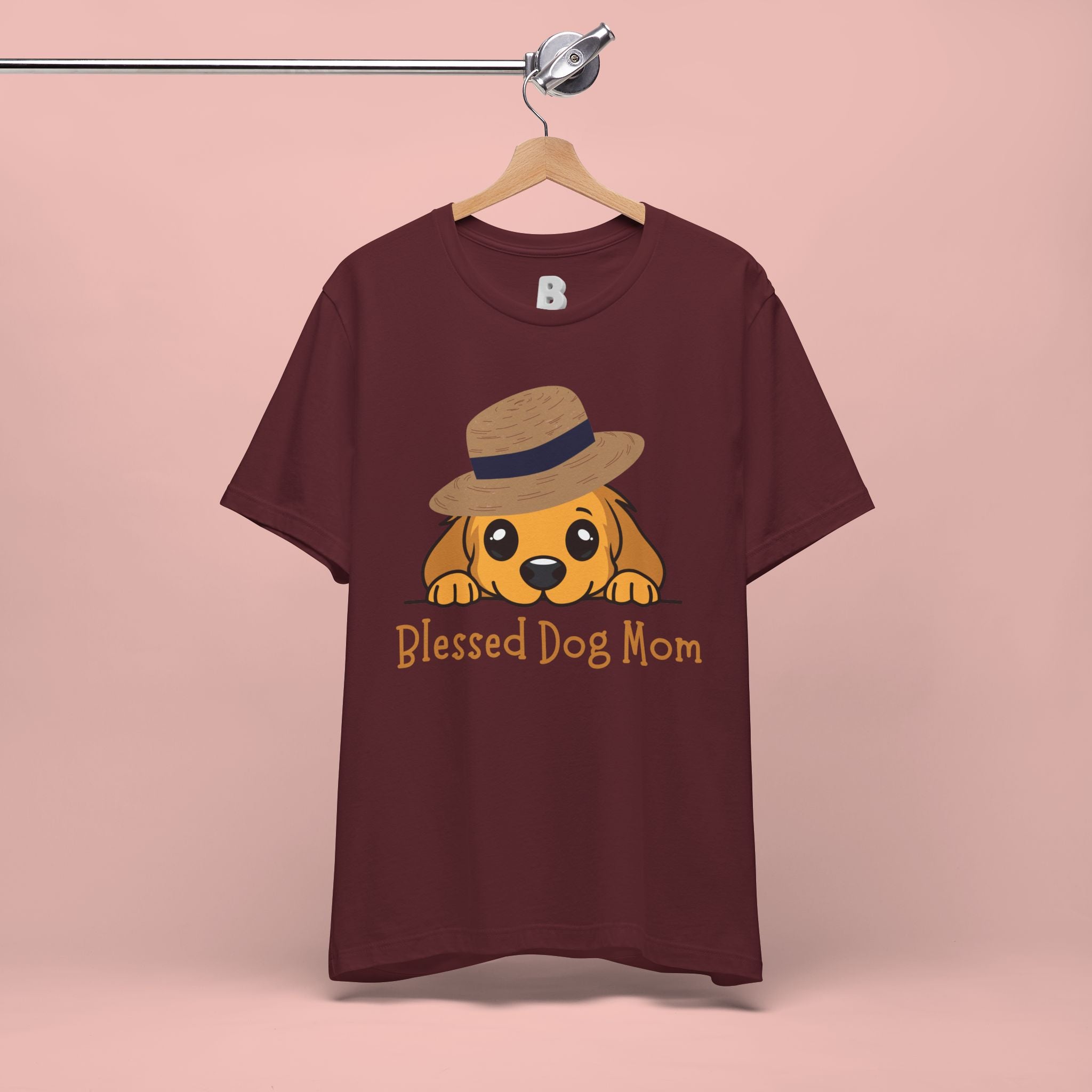 Blessed Dog Mom T-Shirt — Cute Puppy Graphic Tee for Dog Lovers