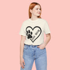 Dog Mom Heart Paw T-Shirt