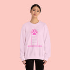 Blessed Dog Mom Crewneck Sweatshirt — Pink Paw Memorial Pullover