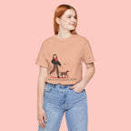 Walk With Your Dog Tee — Cute Dog Walking Graphic T-Shirt