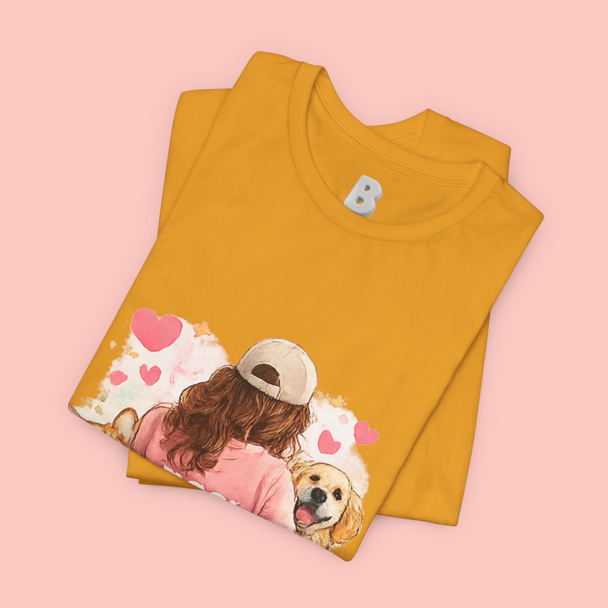 Dog Mom T-Shirt - Cute Woman with Dogs Graphic Tee