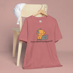 Zoom Meeting Approved Tee — Cute Puppy with Headset Laptop Graphic