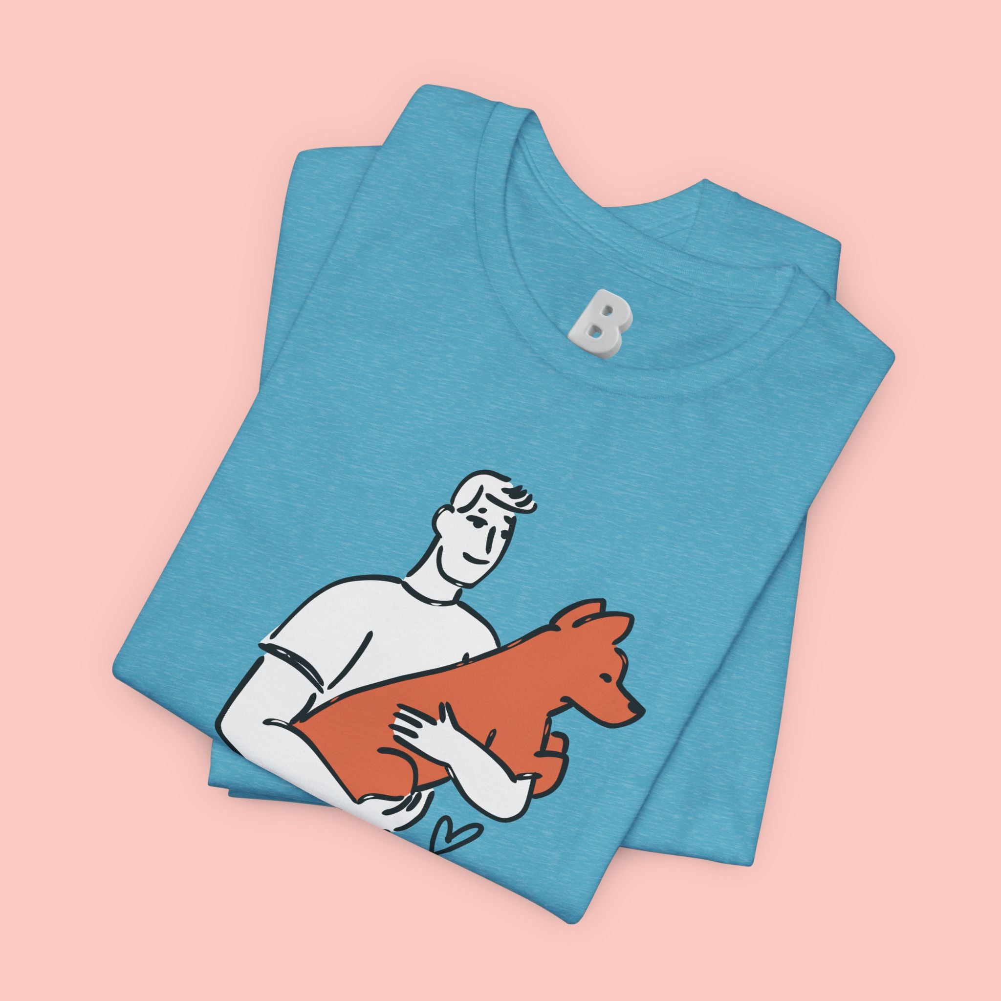 Marry the Man Dog Lover T-Shirt — Cute Couple & Pet Graphic Tee