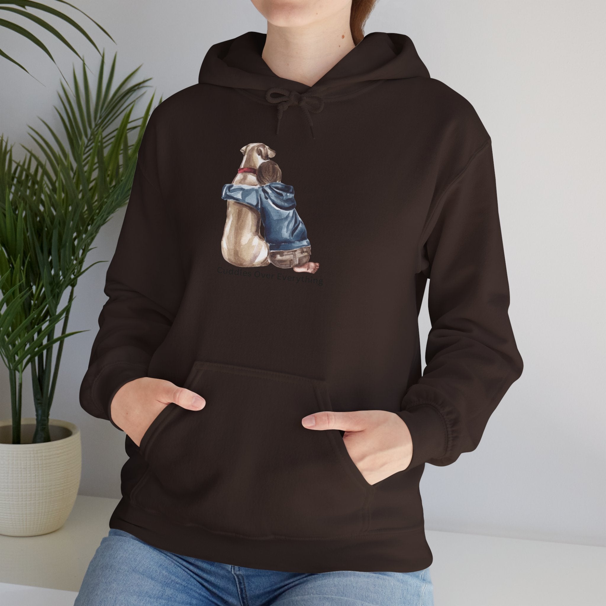 Dog Mom Hoodie — Cozy ‘Couldn’t Chew Your Feelings’ Graphic Sweatshirt