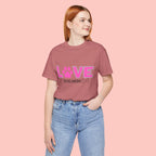 Love Dog Mom T-Shirt — Pink Paw Graphic Tee
