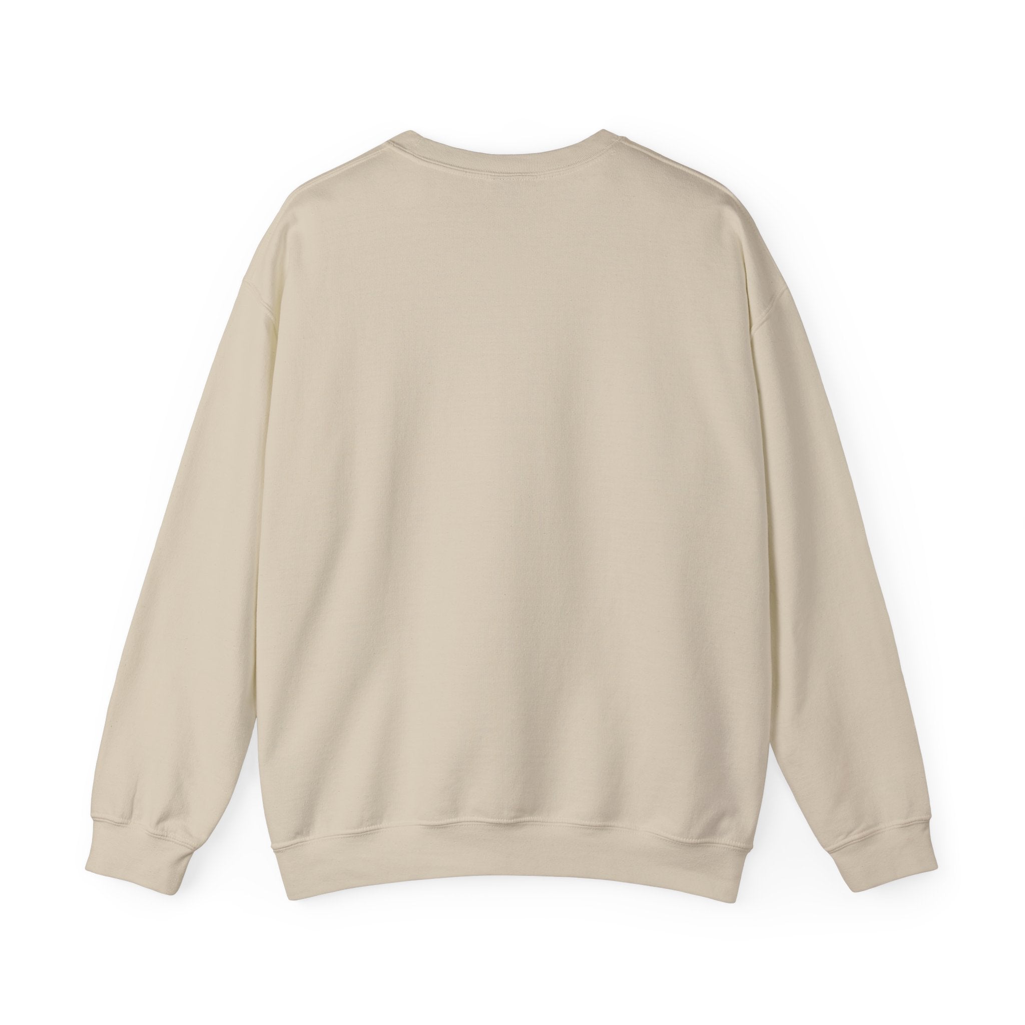 Fingerprint Heart Crewneck Sweatshirt — Panda Paw Love Graphic