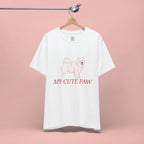 My Cute Paw Samoyed T‑Shirt — Cute Dog Graphic Tee for Pet Lovers