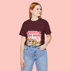 Proud Dog Mom T-Shirt — Cute Corgi & Golden Retriever Floral Tee for Pet Lovers