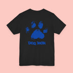 Dog Mom Paw Print T-Shirt