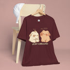 Just Chilling Dog T-Shirt — Cute Me & My Dog Matching Tee