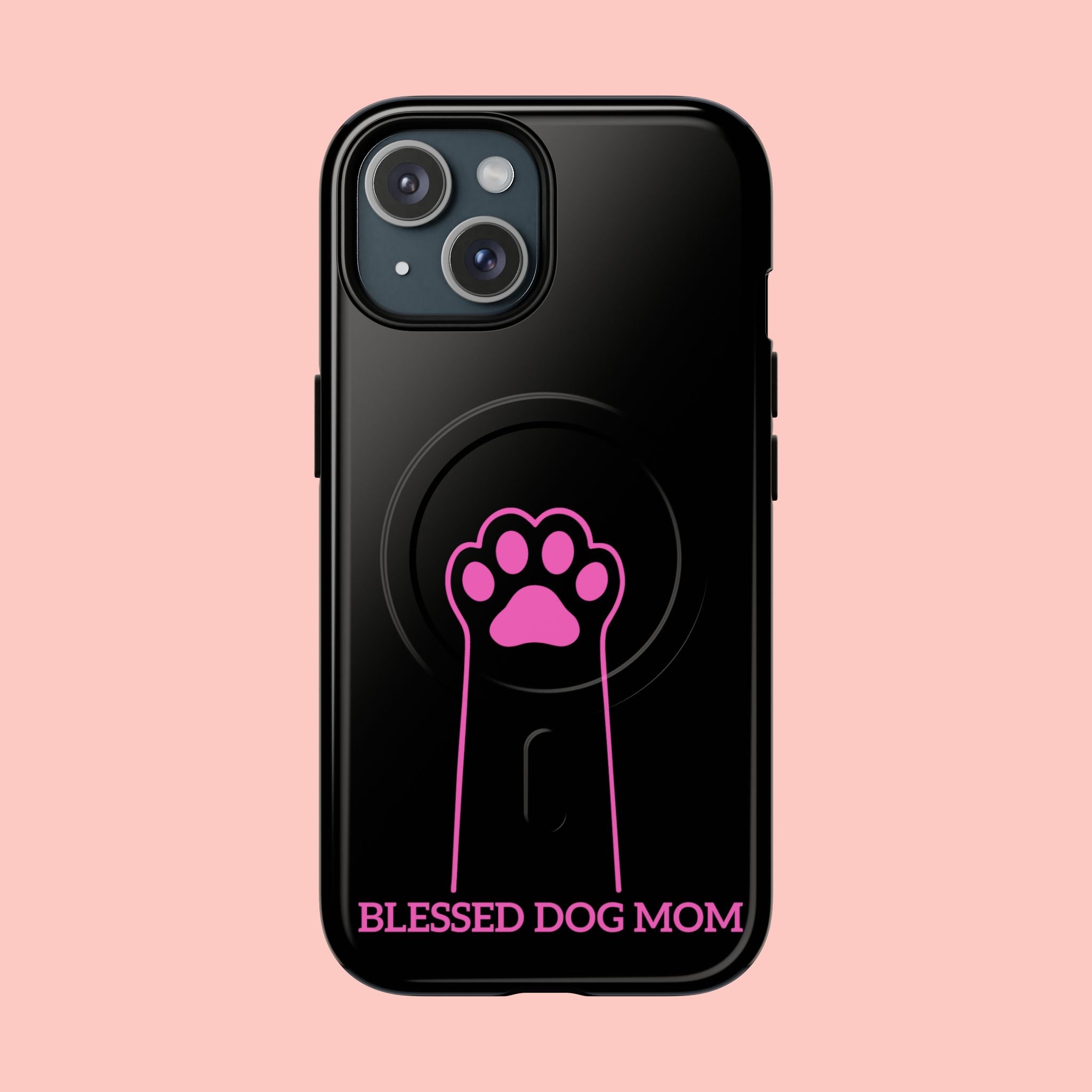 Blessed Dog Mom Tough Magnetic Phone Case