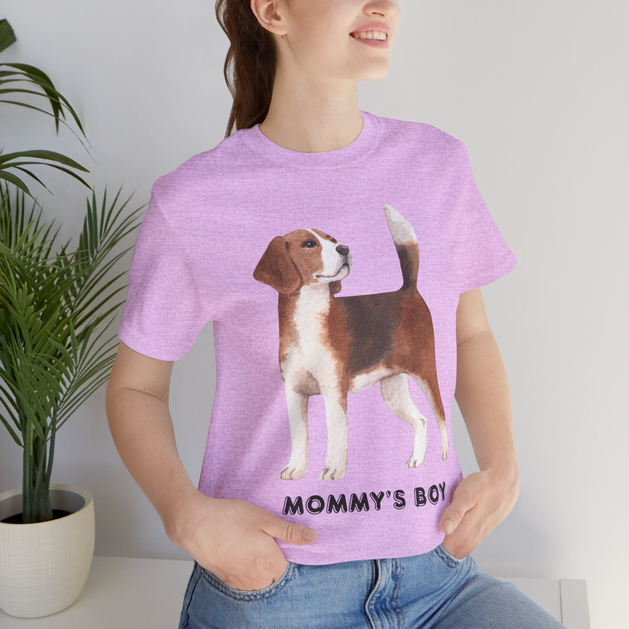 Mommy's Boy Beagle T-Shirt — Cute Dog Lover Tee