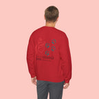 Dog Cuddle Crewneck Sweatshirt — "I'd Rather Cuddle My Dog" Cozy Pullover