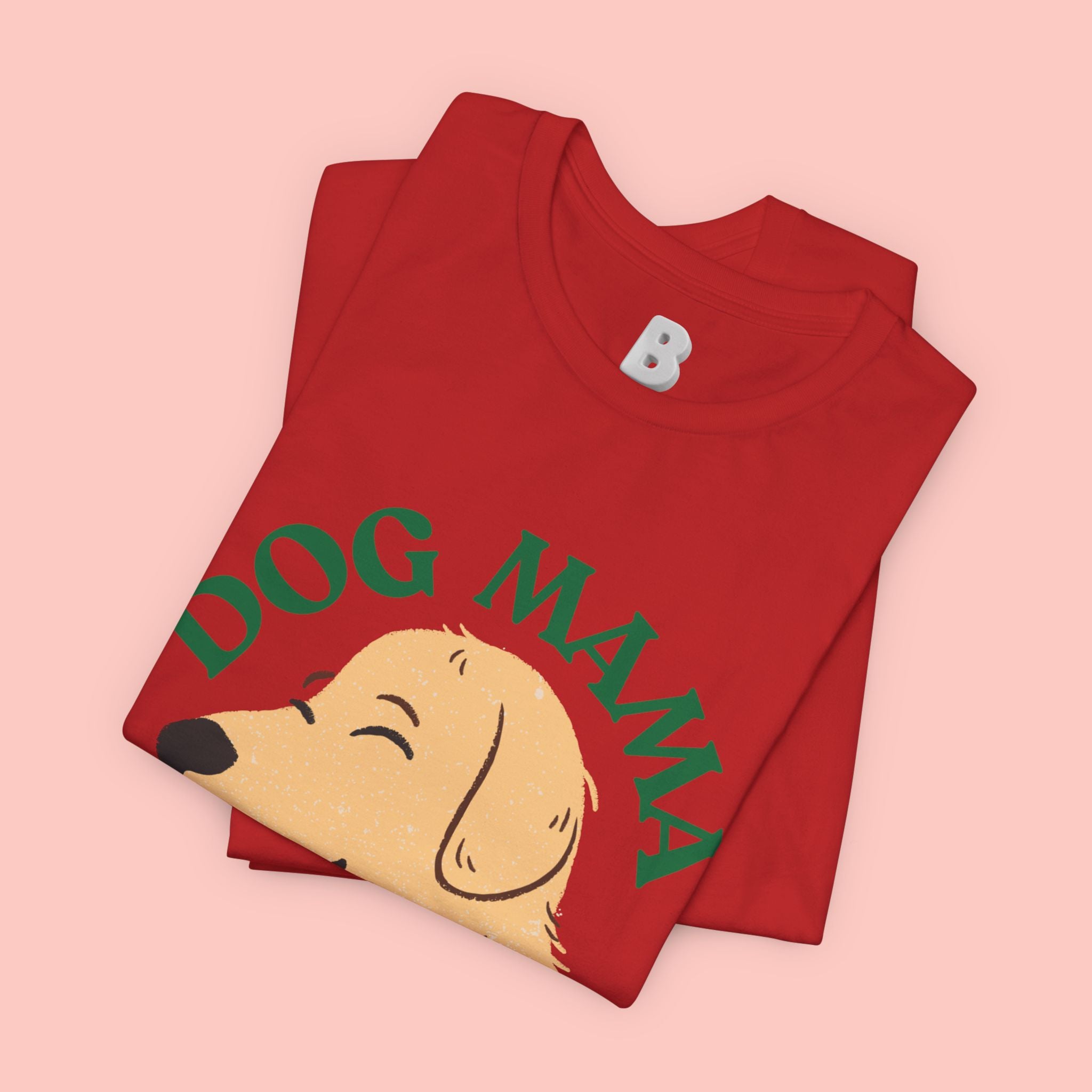 Dog Mama T-Shirt – Golden Retriever Graphic Tee