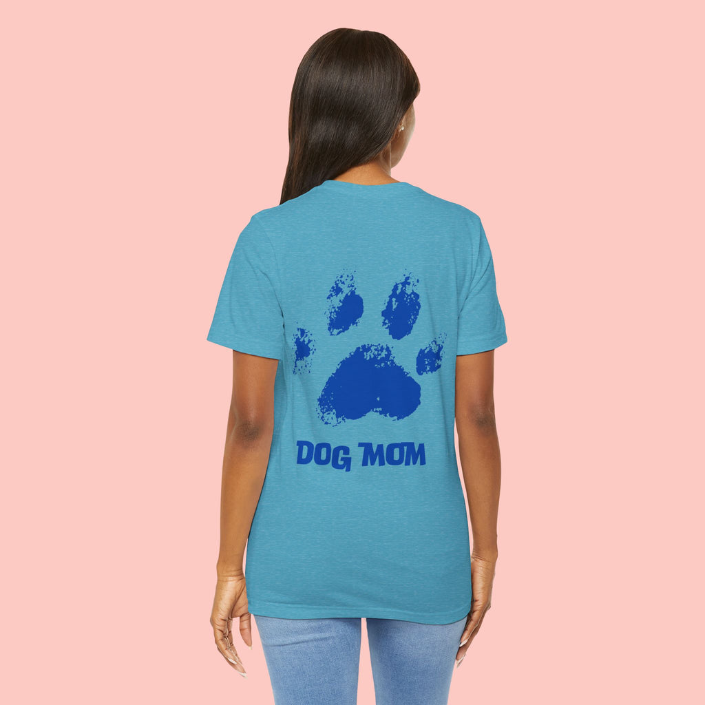 Dog Mom Paw Print T-Shirt