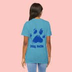 Dog Mom Paw Print T-Shirt