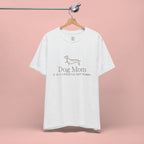 Dog Mom Tee — "Dog Mom: It Is A Lifestyle, Not Hobby" Cute Dachshund Graphic T-Shirt
